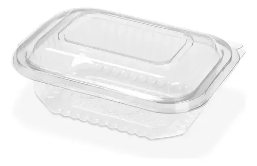 BANDEJA C/TAPA BISAGRA 1500CC C/U PLASTIF