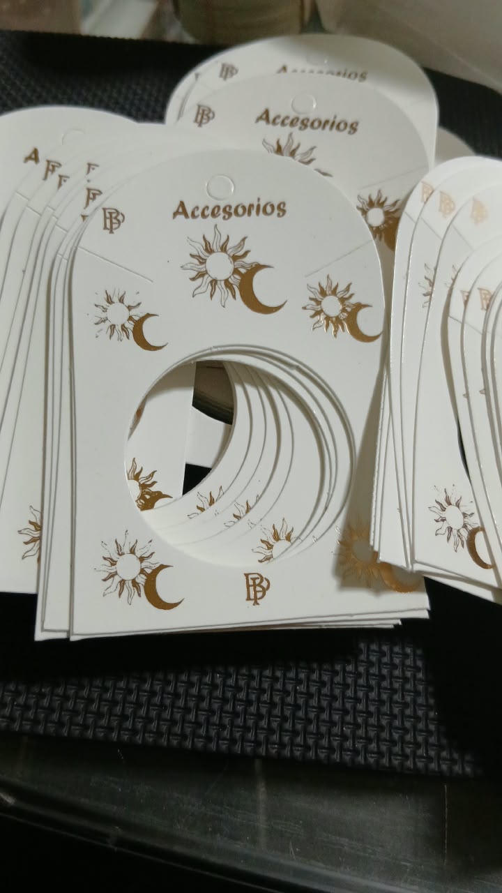 ETIQUETA PARA COLLAR LAMINADO FANTSIA X  UN  (100)